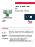 Leica ScanStation P20 UM v3-0-0 Es