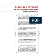 Ideas Principales Del Metodo Wyckoff PDF