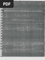 Oilfield Processing Volume Two Crude Oil Manning Part 1