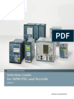 Selection Guide Protection Relays