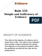 Evidence Rule 133