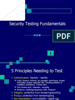 Security Testing Fundamentals