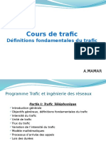 Cours de Trafic