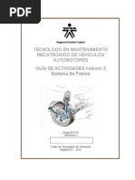 Guía de Actividades Sistema de Frenos Número 2