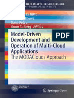 Model-Driven Development and Operation of Multi-Cloud Applications