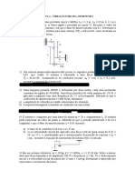 Lista 4-Vibração Forçada Amortecida 2017