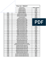 QIAGEN Price List 2017