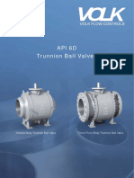 VOLK Valves API 6D Catalog