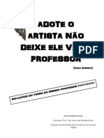 Adote Um Artitsa - Não Deixe Ele Virar Um Professor