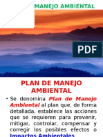 Plan de Manejo Ambiental. 2013 RC