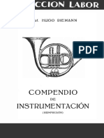 RIEMANN, H. - Compendio de Instrumentación BW PDF