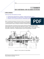 Holzer's Method and Geared Systems