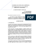 Acuerdo Plenario 03-2007 (Pérdida de Imparcialidad y Proc. de Hab. Corpus o Amparo) PDF