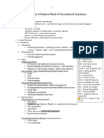 FAR Notes CH1: Income Statement & Balance Sheet & Discontinued Operations 1.0 (Becker 2017)