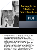 Concepção Do Estado em Pierre Bourdieu