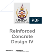 UNISA Reinforced Concrete Design Study Guide