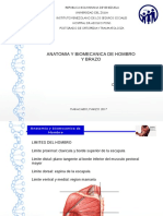 Anatomia y Biomecanica de Hombro y Brazo