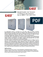 Estabilizadores de Tension Trifasicos East SBW 20-320 Kva 13