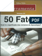 50 Fatos-Qual É o Significado Dos Numeros Do Apocalipse-Édino Melo - Ferramentas