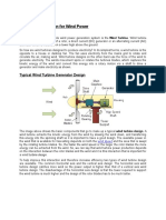 Wind Turbine Design For Wind Power