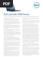 Dell Latitude 7000 Series: Elite Design and Reliability