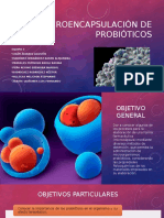 Microencapsulación de Probióticos Equipo 3