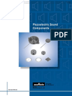 P37e Piezoelectric Datasheet