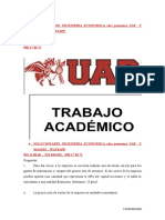 SOLUCIONARIO Alas Peruanas INGENIERIA ECONOMICA para Dar Inicio A La Empresa Se Necesitaba Realizar Una Inversion