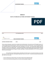 Module 5 - Digital Techniques Electronic Instrument Systems PDF