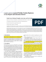 Case Report: A Rare Case of Bilateral Patellar Tendon Ruptures: A Case Report and Literature Review