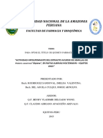 "Actividad Hipolipemiante Del Extracto Acuoso de Semillas de Phalaris Canariensis"Alpiste", en Ratas Albinas Holtzmann - Iquitos