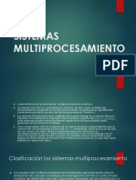 Sistemas Multiprocesamiento 