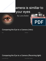 How A Camera Is Simillar To Your Eyes