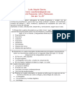 ACTIVIDADES PARA ESTUDIANTES DE 2do AÑO A-B ÁREA ARTE Y PATRIMONIO PROFESORA MAYDÉ CHACÓN