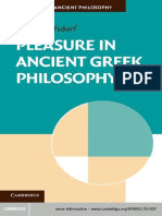 Wolfsdorf Pleasure in Ancient Greek Philosophy