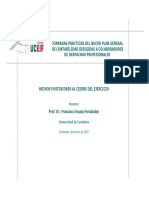 Hechos Posteriores Al Cierre Del Ejercicio