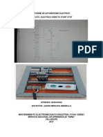 Informe de Automatismo Electrico