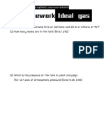 Homework. - # 7: Ideal Gas