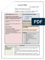 Lesson Plan: Using Gamification To Provide Students With Strategies To Help Tackle Word Problems