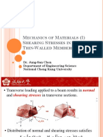 Shearing Stresses PDF