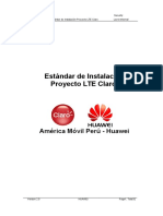 Estandar de Instalacion Claro LTE