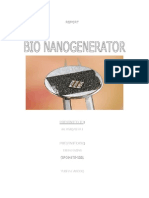 Report On Bio Nano Generators