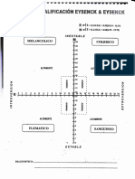 Tabla de Calificación Eysenck & Eysenck