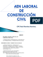 Regimen de Construccion Civil