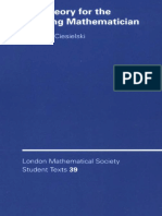 Set Theory For The Working Mathematician - Krzysztof Ciesielski - 1997