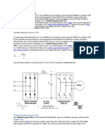 Variable Frequency Drive or VFD