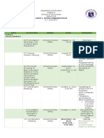 Ict Coordinator Accomplishment Report