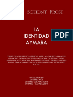 La Identidad Aymara - Adler Schidnt Frost - 2018