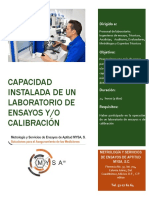 Curso de Capacidad Instalada, Programa. (Final)