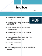 El Capital en El Proceso Productiva